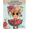My Besties Flower Petal Pots Coloring Book