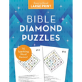 Bible Diamond Puzzles Large Print: 70 Sparkling Word Games!