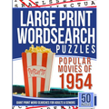 Large Print Wordsearches Puzzles Popular Movies of 1954: Giant Print Word Searches for Adults & Seniors