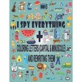 I Spy Everything + Coloring Letters (Capital & Minuscule) and Rewrite Them: A Fun Guessing Game Picture Book for 2-5 Year Olds