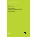 Liber de causis. Das Buch von den Ursachen