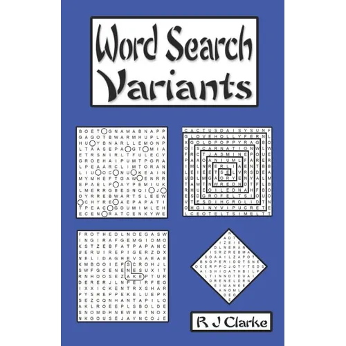 Word Search Variants: 50 Word Search Variations