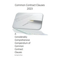 Common Contract Clauses 2023