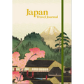 Japan Travel Journal: Hardcover Travel Diary with Prompts, Planning Pages, and Keepsake Storage