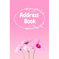 Address Book: : Pink Flower Notebook Perfect for Keeping Track of Addresses, Email, Mobile, Work & Home Phone Numbers