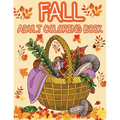Fall adult coloring book: Get rid of stress and create something beautiful with this stress-relieving coloring book, with beautiful scenes of autumn,