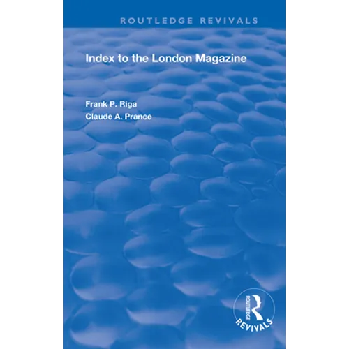 Index to the London Magazine