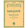 Zigeunerweisen (Gypsy Aires), Op. 20: Schirmer Library of Classics Volume 1064 Violin and Piano