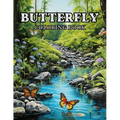 Enchanting Butterfly Coloring Book for Adults: Anti-Stress, Anxiety, and Relaxation 50 Designs