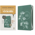 Biblia de Referencia En La Columna Central Ntv, Letra Grande de Zíper Con Filament (Sentipiel, Verde, Índice, Letra Roja)