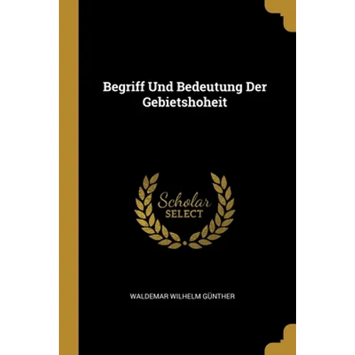 Begriff Und Bedeutung Der Gebietshoheit