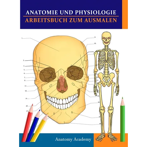 Anatomie und Physiologie Arbeitsbuch zum Ausmalen