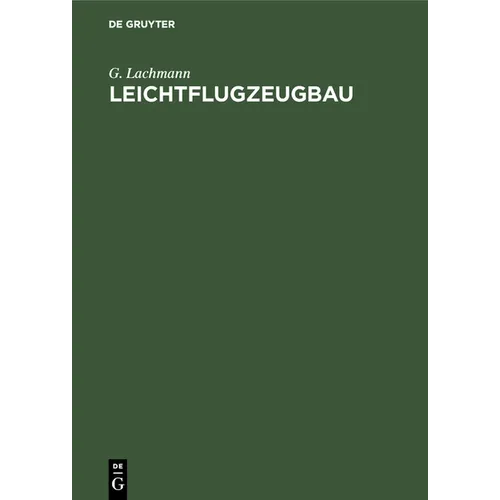 Leichtflugzeugbau - Hardcover