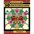 Libro de Colorear para Adultos: 50 Páginas de Colorear Navideñas
