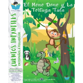 Cuentos Infantiles En Español - Full Color: El Mono Dono y La Tortuga Tula + Enseñanza + ¿Que Significa? + ¡Te Cuento Un Secreto! + Sabías que... + Ch