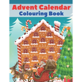 Advent Calendar Colouring Book: 24 Numbered Christmas Colouring Pages for Toddlers and Preschoolers - This Activity Book Is Perfect Gift for Christmas