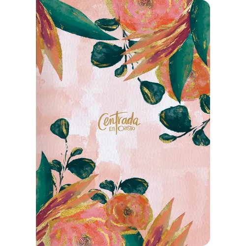 Rvr1960 Centrada En Cristo, Floral Símil Piel Con Índice: Biblia Devocional Para Mujeres
