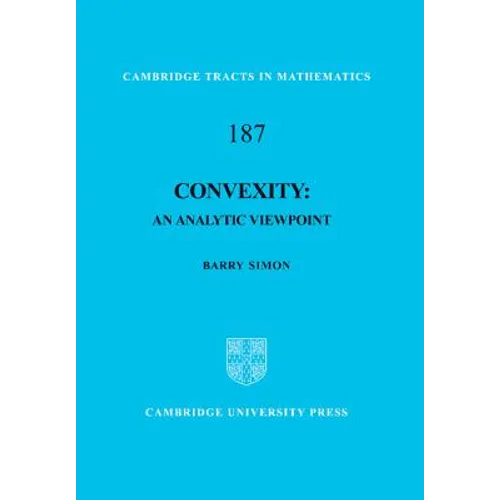 Convexity: An Analytic Viewpoint