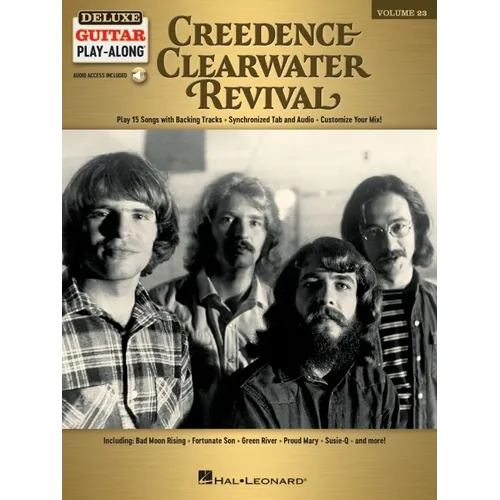 Creedence Clearwater Revival - Deluxe Guitar Play-Along Vol. 23: Book/Online Audio