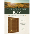 Holy Bible Kjv: Highlighting God's Promises to You [Gold & Camel]