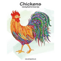 Chickens Coloring Book for Grown-Ups 1