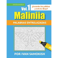 Maliniia Palabras entrelazadas Vol. 1: Encuentra las palabras y revela los dibujos!