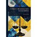 Correct Business And Legal Forms
