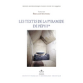 Les Textes de la Pyramide de Pepy Ier
