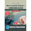 Micro Economic Analysis I, First Year, M.A, Sem-I-English