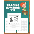 Tracing Numbers 1-10: Number Tracing Workbook for Kindergarten & Preschoolers. Numbers Tracing Worksheets-with Fun Images