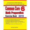 Common Core 6 Math Preparation Exercise Book: A Comprehensive Math Workbook and Two Full-Length Common Core 6 Math Practice Tests