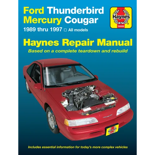 Ford Thunderbird & Mercury Cougar 1989-97
