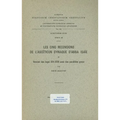 Les Cinq Recensions de l'Asceticon Syriaque d'Abba Isaie, II. Version Des Logoi XIV-XXVI Avec Des Paralleles Grecs, Index.: V.