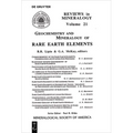 Geochemistry & Mineralogy of Rare Earth Elements