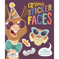 Animal Sticker Faces: With Fun Coloring and Activities