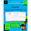 Cursive Handwriting Workbook for Teens: Letter Tracing and Stroke Formation for Intermediates: Improve the Quality of Your Cursive Penmanship with thi