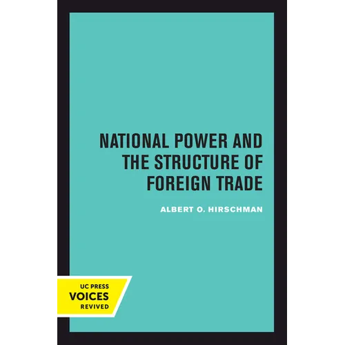 National Power and the Structure of Foreign Trade