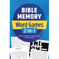 Bible Memory Word Games 2-In-1: Featuring Crosswords and Word Searches--100 Puzzles in All!