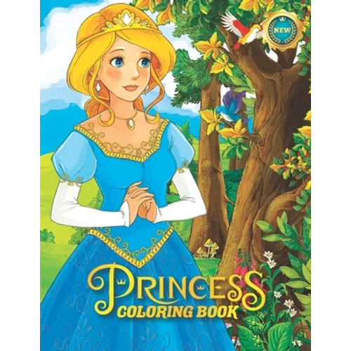 Princesses Coloring Book: For Smart Girls, 102 Pages Coloring Book for Empowering Girls