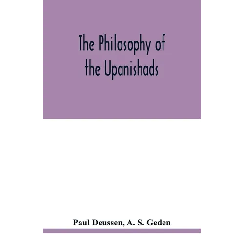 The philosophy of the Upanishads