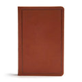 CSB Deluxe Gift Bible, Brown Leathertouch