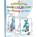 Das Crewmates Ausmalbuch für Am@ng.us Fans: Malbuch, ausmalen, App, Computerspiel, Spielebuch, us, Kinder, Impostor, Crewmate, Beschäftigungsbuch, Ges
