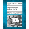 Legal Medicine. Volume 1 of 3