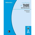 Tabe Skill Workbooks Level A: Decimals and Fractions - 10 Pack