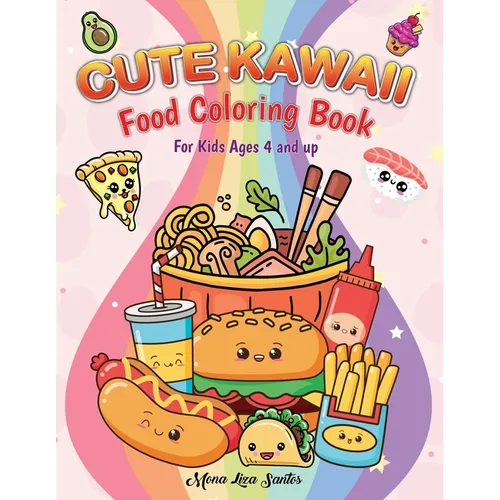 Kawaii Coloring Book For Kids (Cute Kawaii Coloring Book for Kids Ages 4-12)