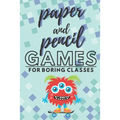 Paper and pencil games for boring classes: 2 players activity book, 7 different paper and pencil games, perfect gift for kids, teens and students!