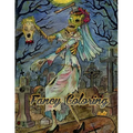 Fancy Coloring: Beauty of Horror Adults Coloring Books Vol2