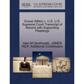 Gravel (Mike) V. U.S. U.S. Supreme Court Transcript of Record with Supporting Pleadings