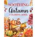 Soothing Autumn Coloring Book: 50 Tranquil Fall Coloring Pages for Relaxation and Meditation