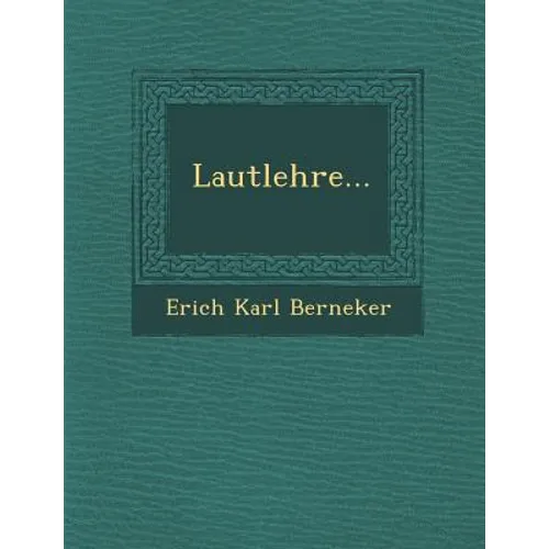 Lautlehre...